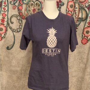 5/$25 Kids Purple Destin Florida Graphic T-Shirt Spring Break Ready